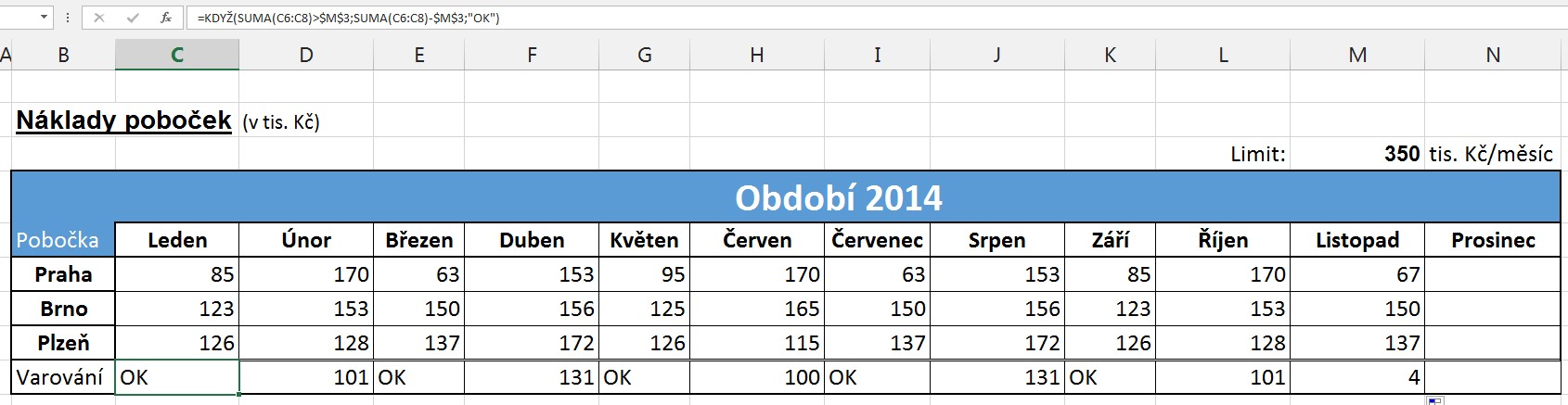 excel když suma